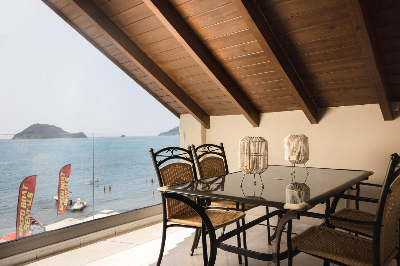 George Beachfront Apartments Lithakia  Esterno foto