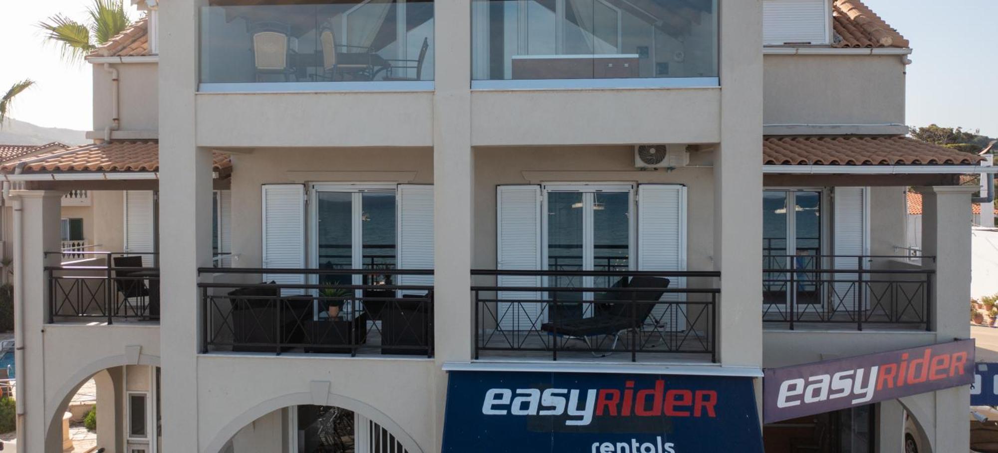 George Beachfront Apartments Lithakia  Esterno foto